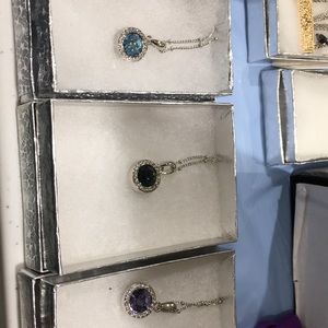 Beautiful colored stone necklace